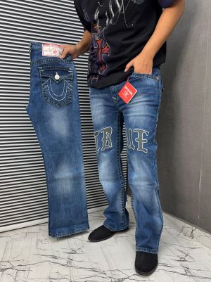 True Religion Blue 100% Imported Latest Store Article Very Premium Bootcut Jeans 542