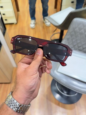 Rayban 4454 brown black with og box