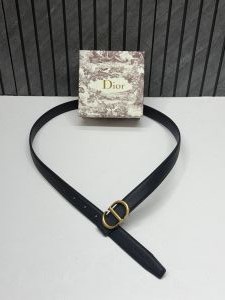 Dior_27_Black_Womans_Belt_With_originalBox_DustCover