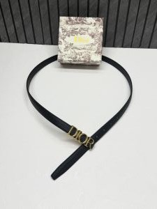 Dior_26_Black_Womans_Belt_With_originalBox_DustCover