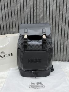 Coach_058_Rivington_black-Black_Backpack_With_CarryBag_DustCover