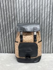 Coach_058_Rivington_Apricot-Black_Backpack_With_CarryBag_DustCover