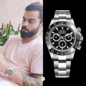 ROLEX_ OYSTER PERPETUAL DAYTONA SILVER BLACK
