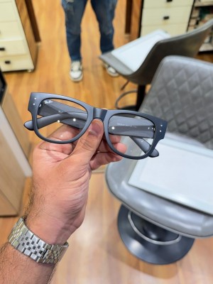 Rayban 0840 matt black plano with og box