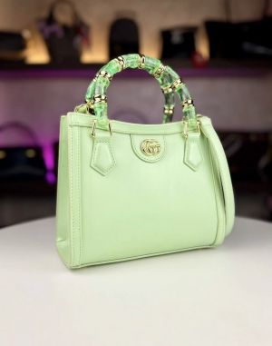 Gucc_i Diana mini tote bag with box premium quality 857