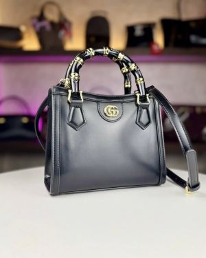 Gucc_i Diana mini tote bag with box premium quality 858