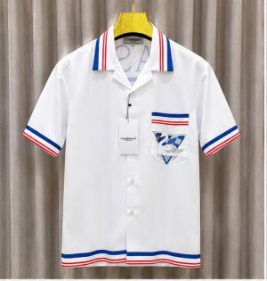 CASABLANCA SEA WHITE FULL PRINTED IMPORTED SHIRT