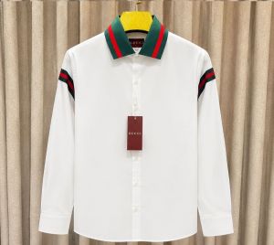 GUCC_I WHITE IMPORTED FULL SLEEVES SHIRT 