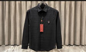 LORO PIAN_A  BLACK IMPORTED PREMIUM STORE ARTICLE SHIRT