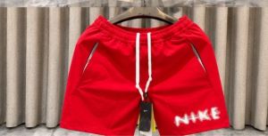 NIK_E RED PREMIUM PRINTED SHORTS