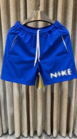 NIK_E NAVY BLUE PREMIUM PRINTED SHORTS