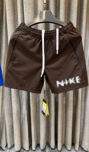 NIK_E BROWN PREMIUM PRINTED SHORTS