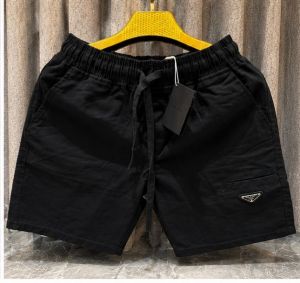 PRAD-A IMPORTED BLACK METAL SHORTS