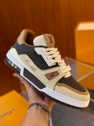 UA Loui.s Vuitton LV Trainer Brown Beige