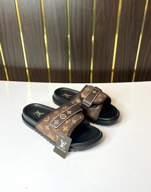 _Louis_Vuitton_Premium_Denim_Flipflop_Brown