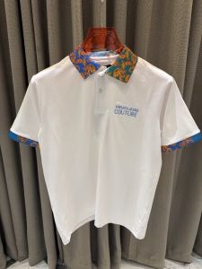 Versac_e Premium White Polo Tshirt
