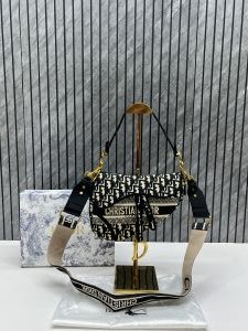 Dior_Saddle_Oblique_Black_Monogram_With_OriginalBox