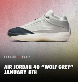 Air Jordan 40 Wolf Grey