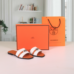 Hermes_Paris_Birkin_Premium_Flats_With_OG_Box_&_Carry_Bag_(Brown_White-887)