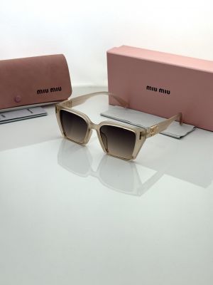 Miu.miu 58185 peach brown 