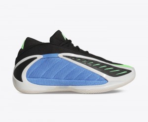 Adida s Anthony Edwards 2 Fusion Blue Zero Metallic Lime Burst