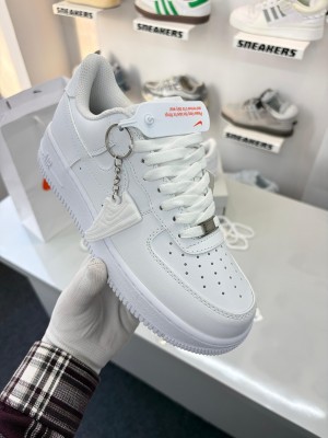 Nik e Airforce 1 White Pure Leather With Full Accessories