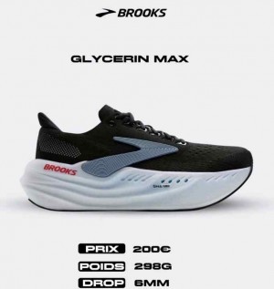 Brooks Glycerin max black White