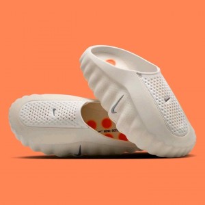 Nikee Mind 001 Mules In Cream Light Bone Fix 1180