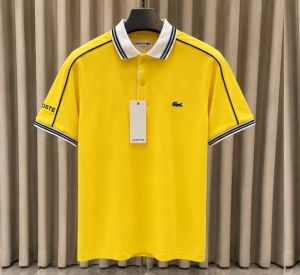 LACOST_E YELLOW PREMIUM COLLAR POLO (LAC1)