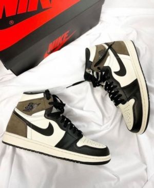 Air Jordan 1 Retro High OG Dark Mocha SEUDE Leather Top UA Batch With Original Box Extra Laces SALE 