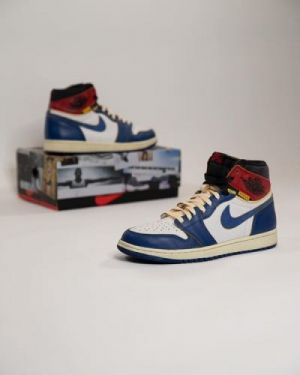 Air Jordan 1 Retro High OG NRG x Union Storm Blue Top UA Batch With KeyChain Original Box Exclusive Butter Paper Extra Laces SALE 