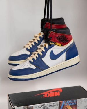 Air Jordan 1 Retro High OG NRG x Union Storm Blue Top UA Batch With KeyChain Original Box Exclusive Butter Paper Extra Laces SALE 