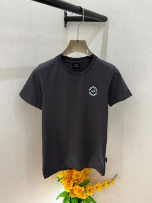 Arman_i Exchange Dark Grey Premium Round Neck Polo T-shirt F3673-DGY