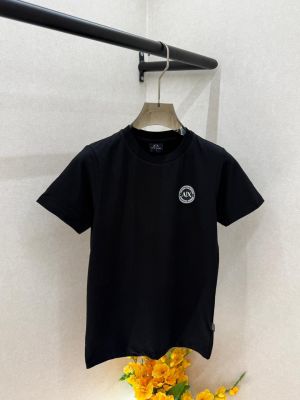 Arman_i Exchange Black Premium Round Neck Polo T-shirt F3673-BL