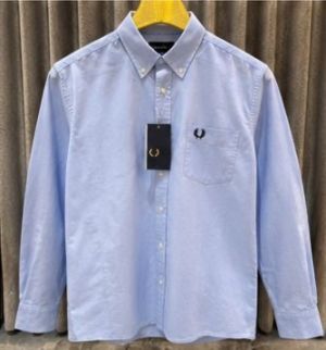 SALE FRED PERRY SKY OXFORD SHIRT