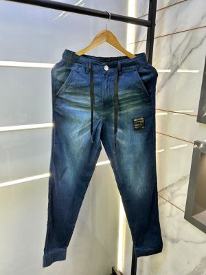 Arman_i Exchange Blue Premium Denim Joggers F3193-B4