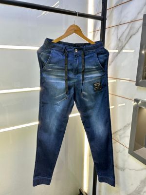 Arman_i Exchange Blue Premium Denim Joggers F3193-B1