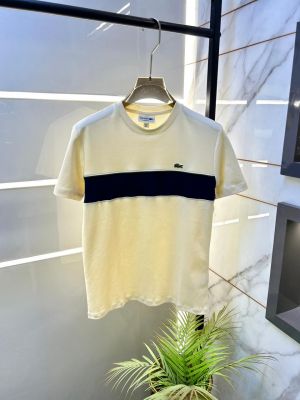 Lacost e Cream Premium Round Neck T-shirt F3602-CR
