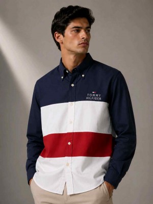 TOMMY_HILFIGER_Premium_Oxford_Cotton_Fabric_Store_Article_Shirt_GZ_0112