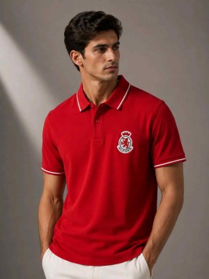 TOMMY_HILFIGER_Premium_Quality_Collar_Neck_Polo_Tshirt_GZ_0124
