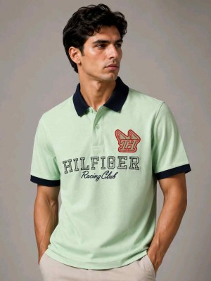 TOMMY_HILFIGER_Premium_Quality_Collar_Neck_Polo_Tshirt_GZ_0126