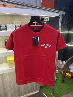 Tomm y Hilfiger Round Neck Tshirt ( Red )