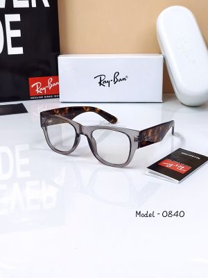 RAYBAN 0840 GREY WITH TIGER PRINT EXCLUSIVE SHOWROOM SUPERHIT MODEL 422