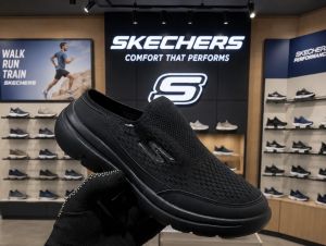 Ske.chers GO WALK 7 Men Walking Shoes black
