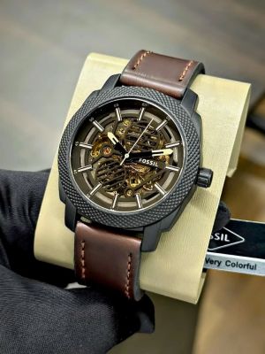 FOSSIL_ME_AUTOMATIC_BROWN_LEATHER_AT320