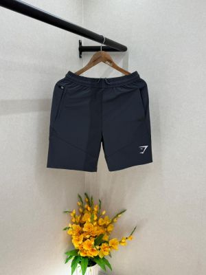 Gym Shark Logo Dark Grey Premium Shorts F3831-DGY