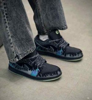 jordan 1 low halloween fortune For mens 