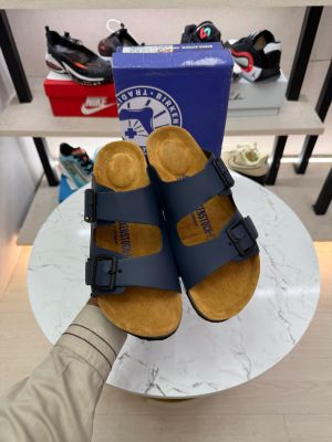 Birkenstock Arizona blue suede