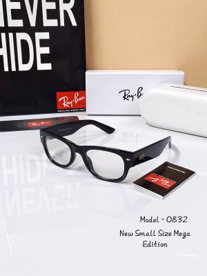 RAYBAN 0832 LIMITED EDITION GLOSSY BLACK PLANO SHOWROOM TOP SELLING MODEL 416