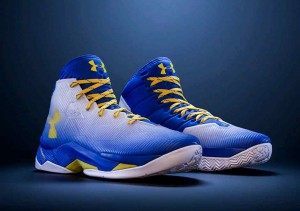 Under Armourr Curry 2.5 White Team Royal